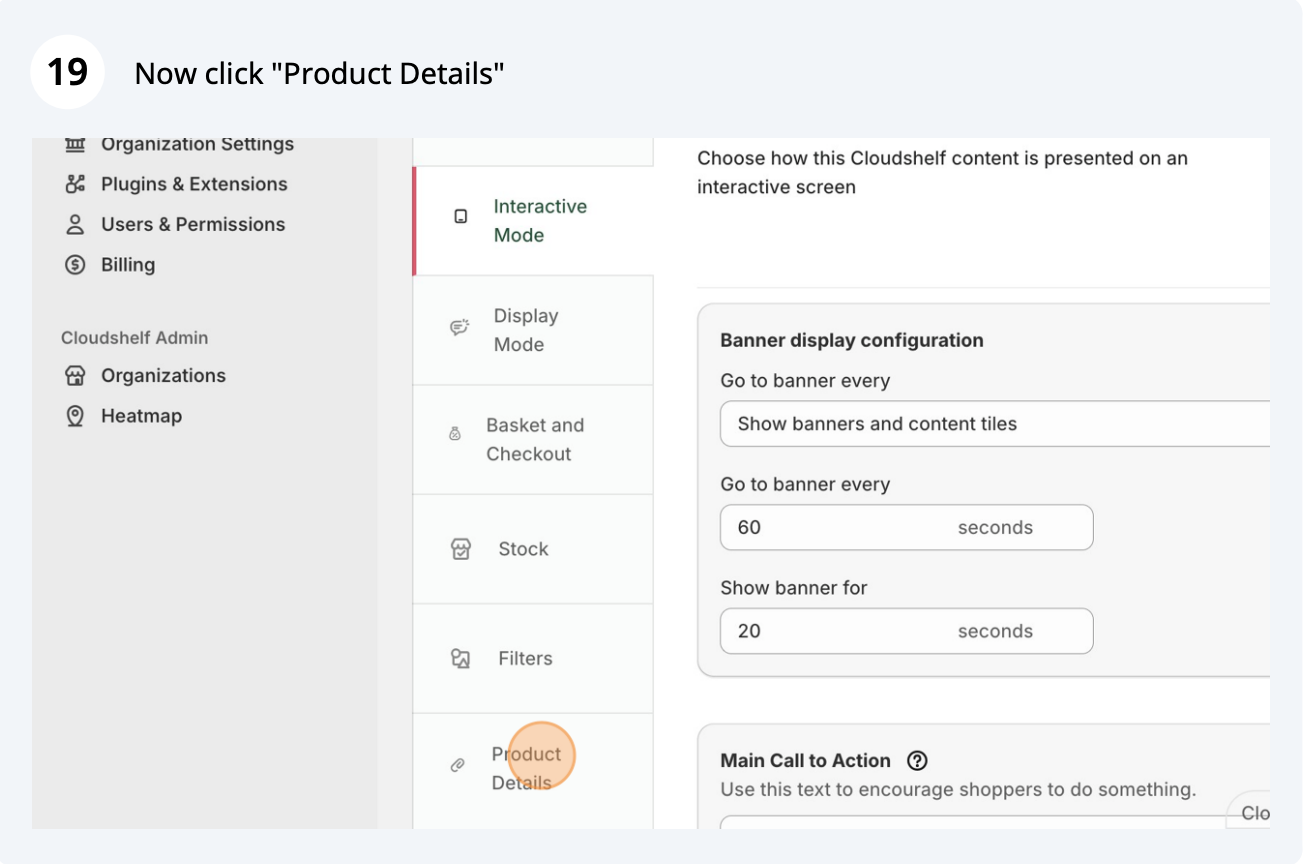 Select product page fields (screenshot 1 of 3)