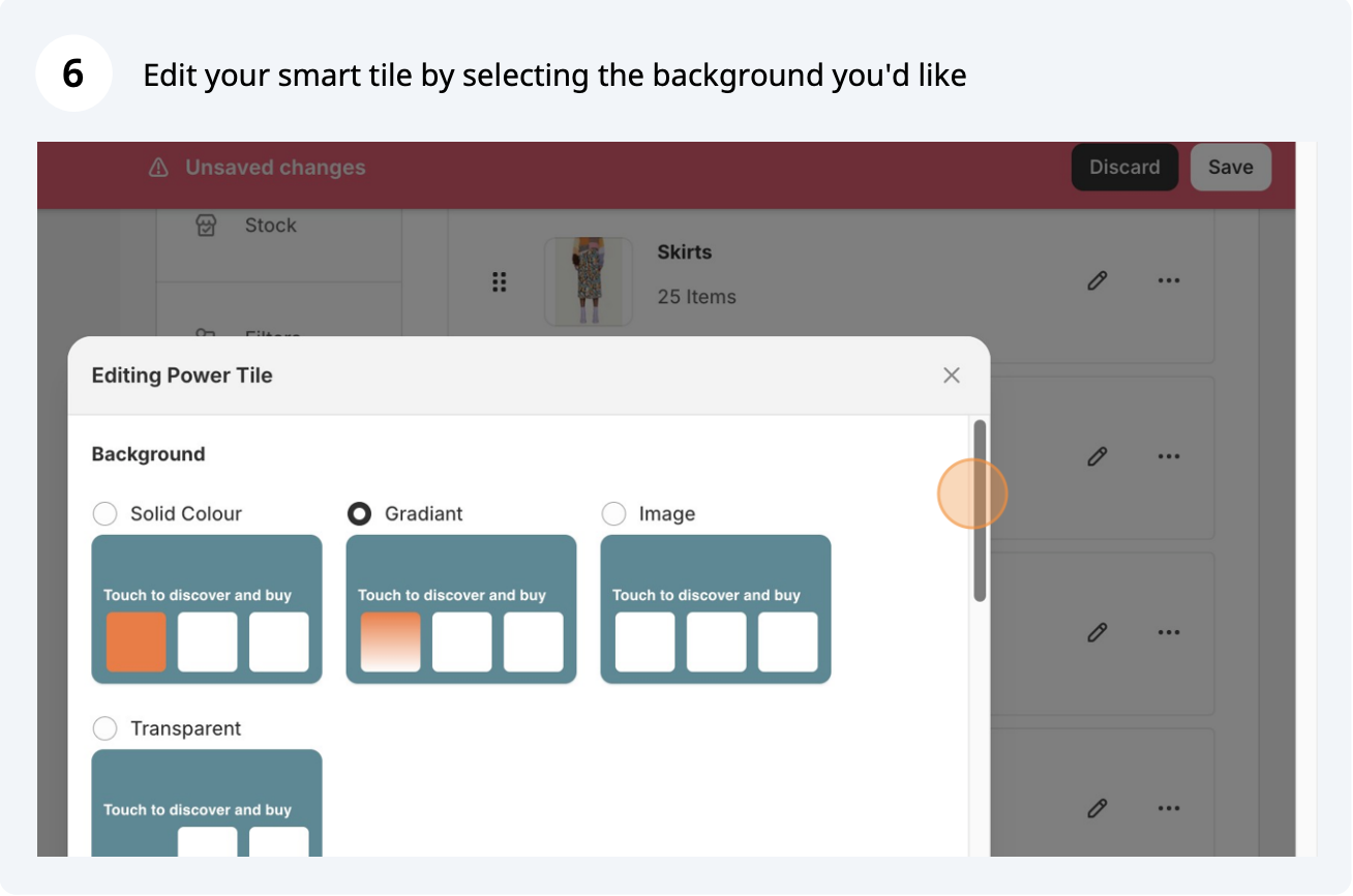 Add smart tiles (screenshot 2 of 5)