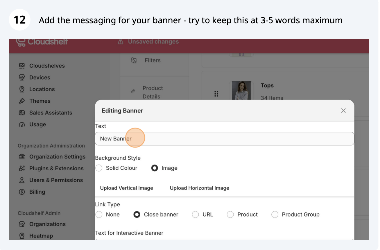 Add banner pages (screenshot 3 of 7)