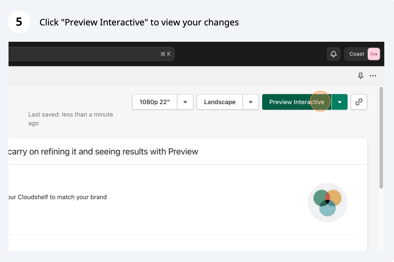 Change product image layout, step 5 of 5