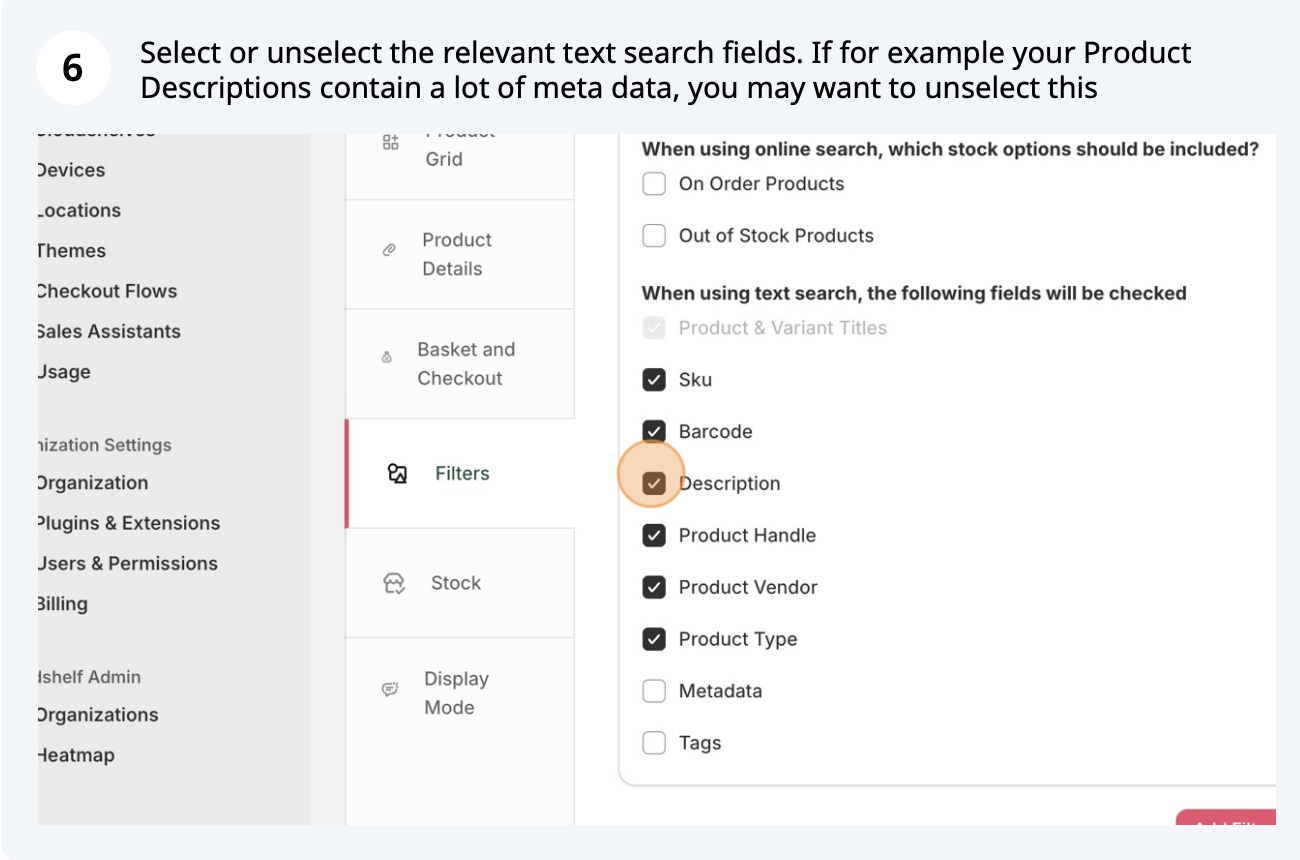 Activate Online Search, step 6 of 7