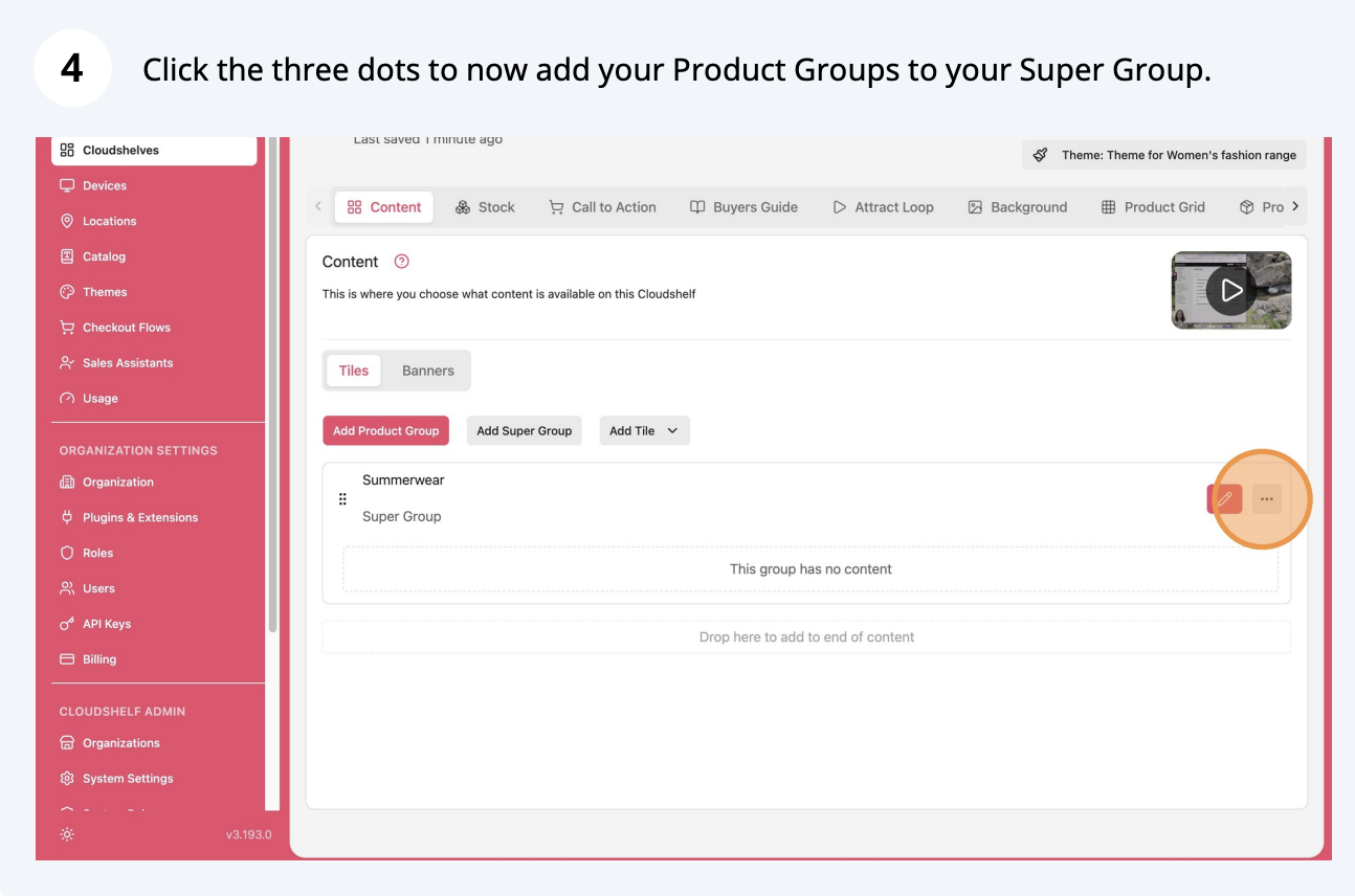 Create Super Groups, step 4 of 13