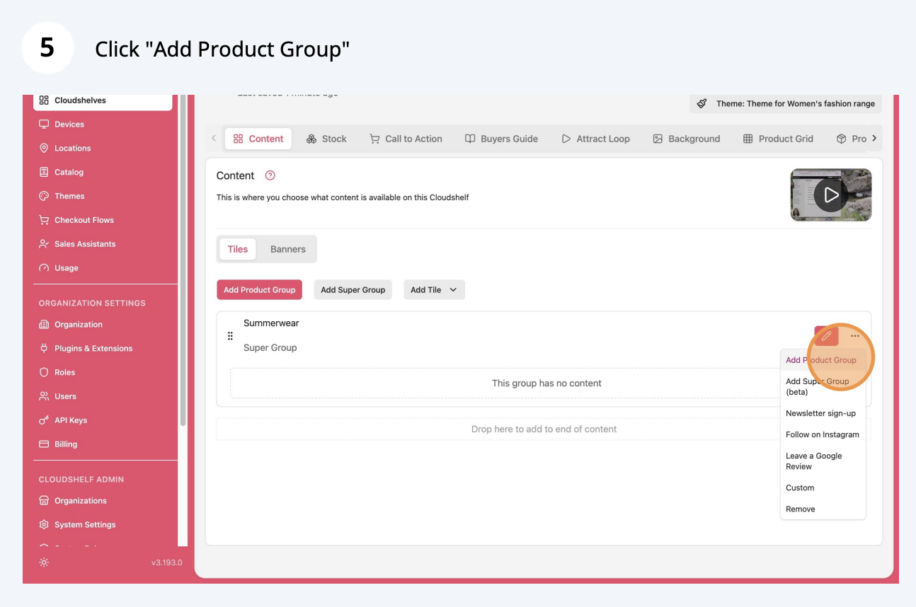 Create Super Groups, step 5 of 13