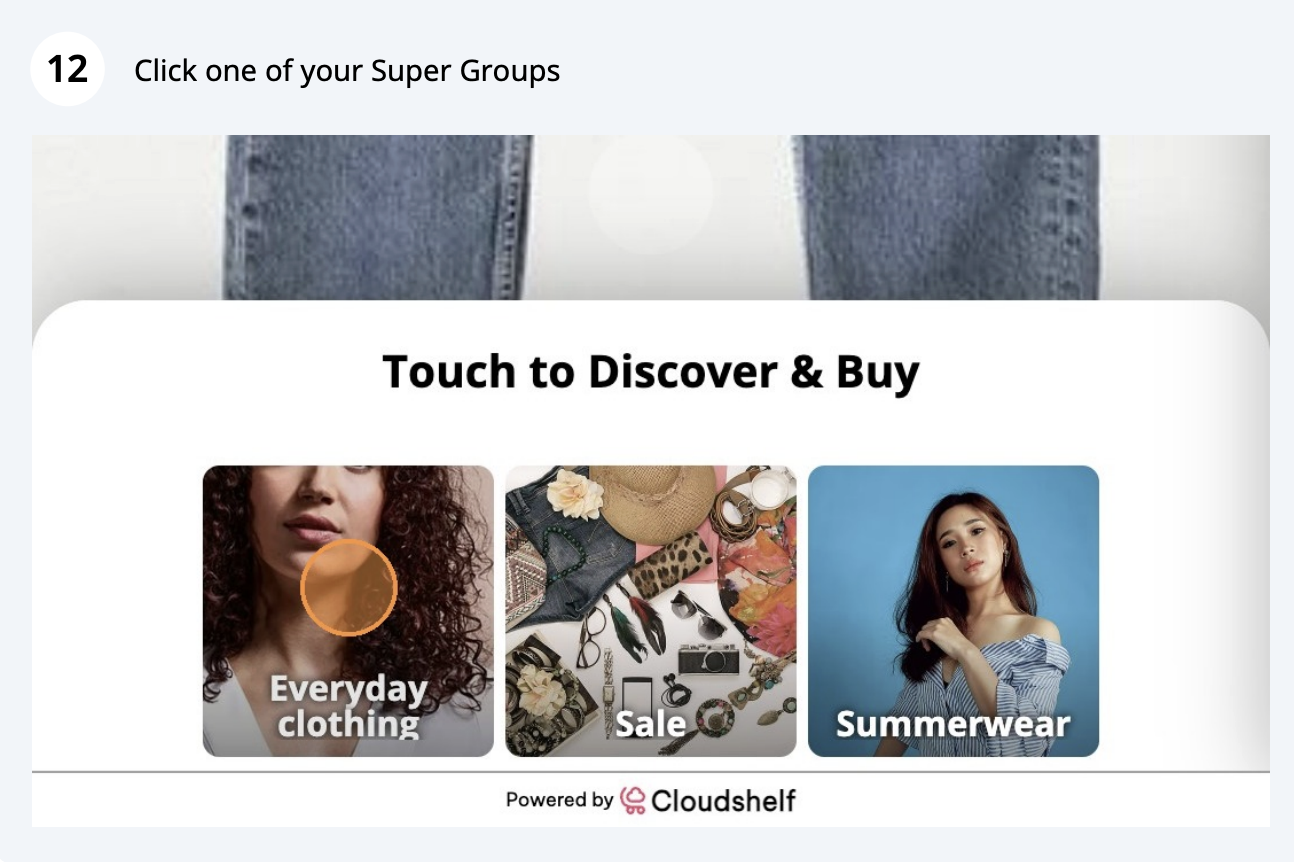 Create Super Groups, step 12 of 13