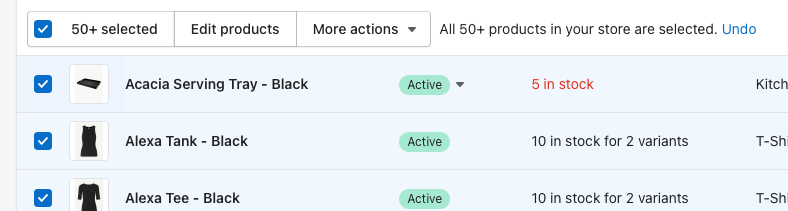 Filtering by availability (screenshot 2 of 3)