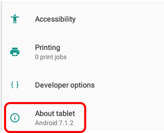About tablet