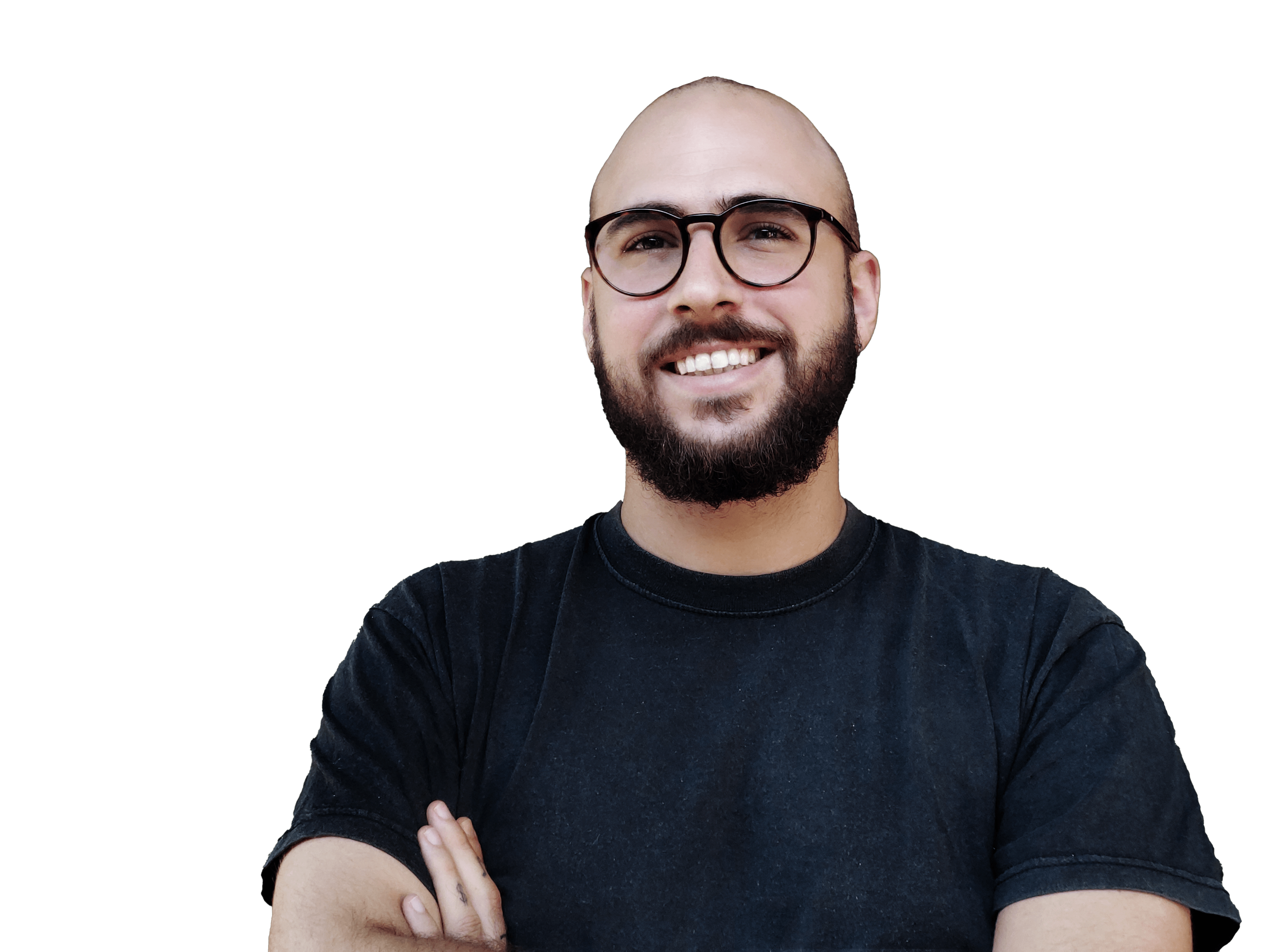 Sergi perfil manos cruzadas