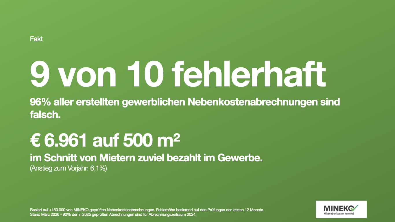 Betriebskostenabrechnung 2026