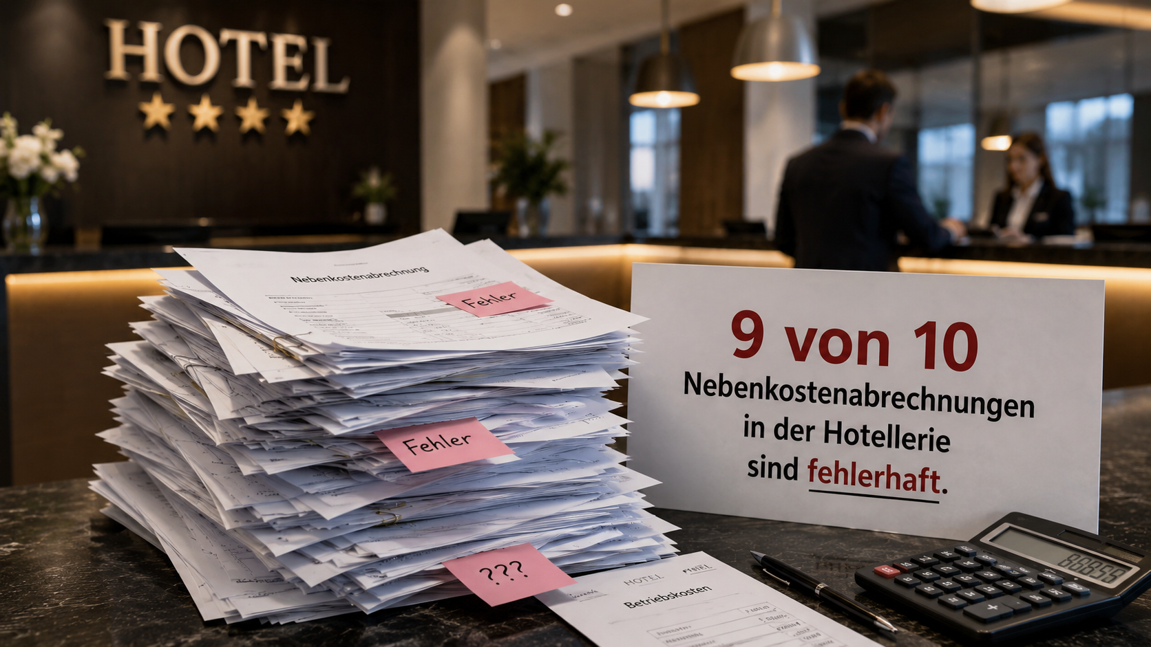 Hotellerie Betriebskosten