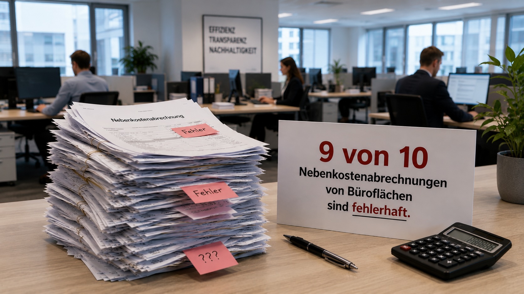 Betriebskosten Büroflächen