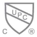 UPC certification mark with a diagonal line and letters UPC inside a shield shape.