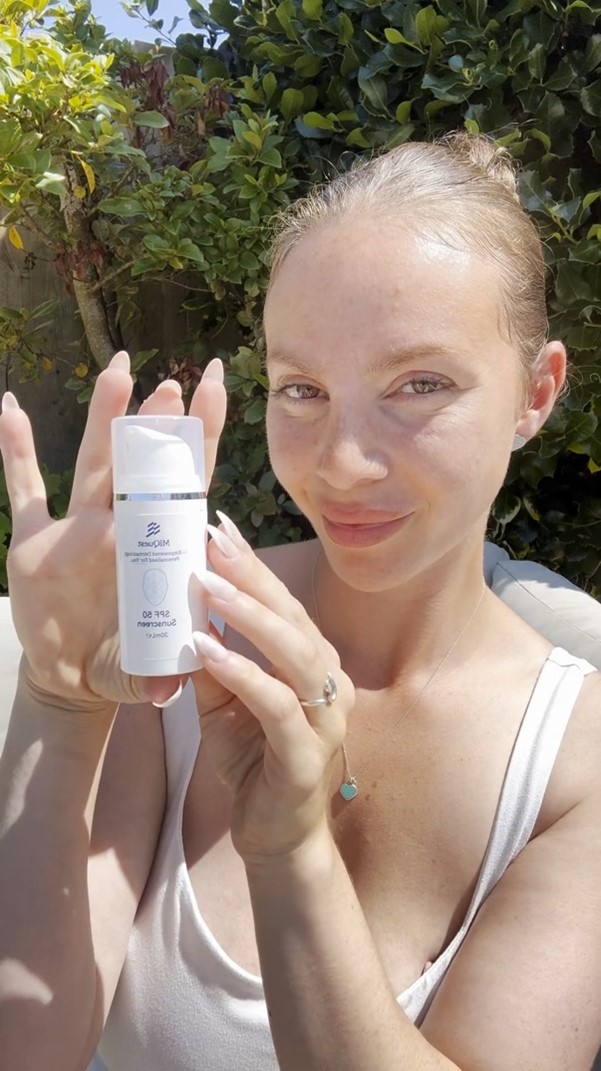 Pharmacist formulating prescription-strength skincare under medical regulation in the UK