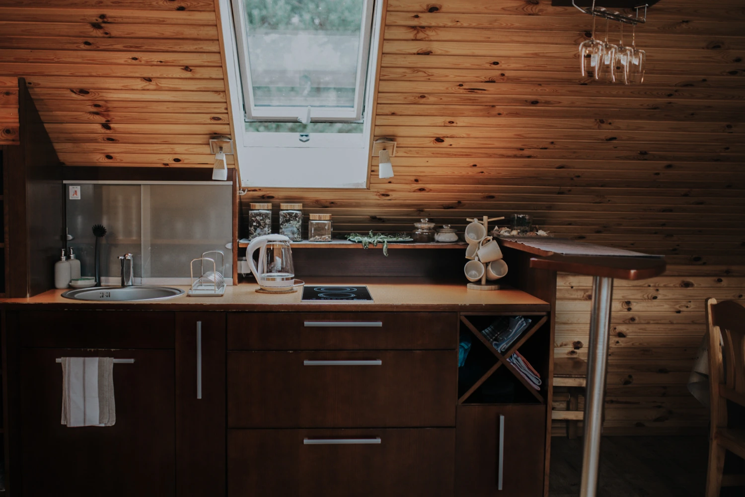 Virtuve apartamentos pie jūras