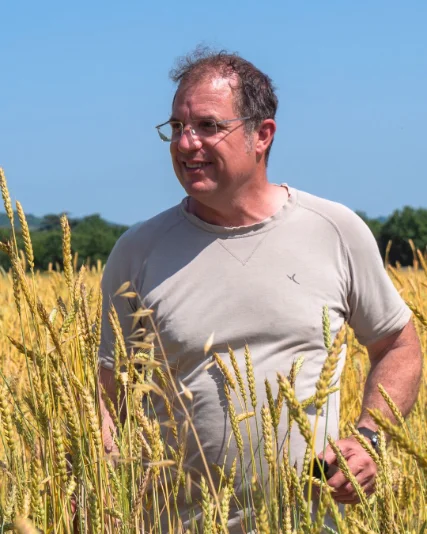 Agriculteur installé avec FEVE