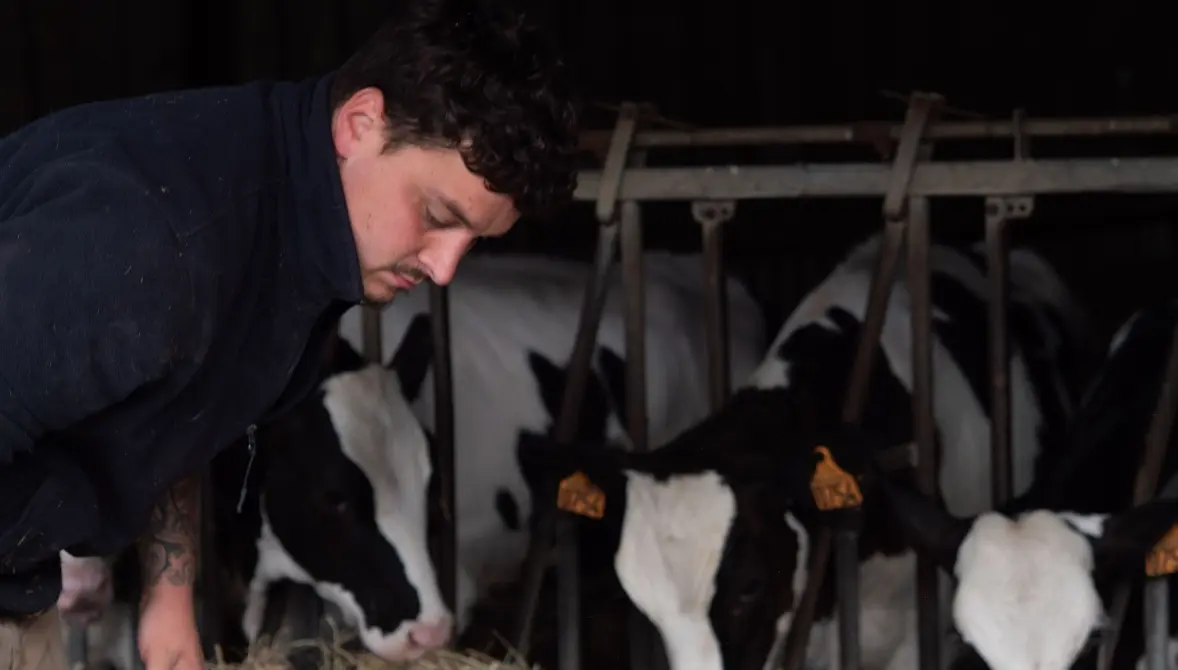 Élodie et Nicolas, installés sur la ferme le Buisson avec FEVE