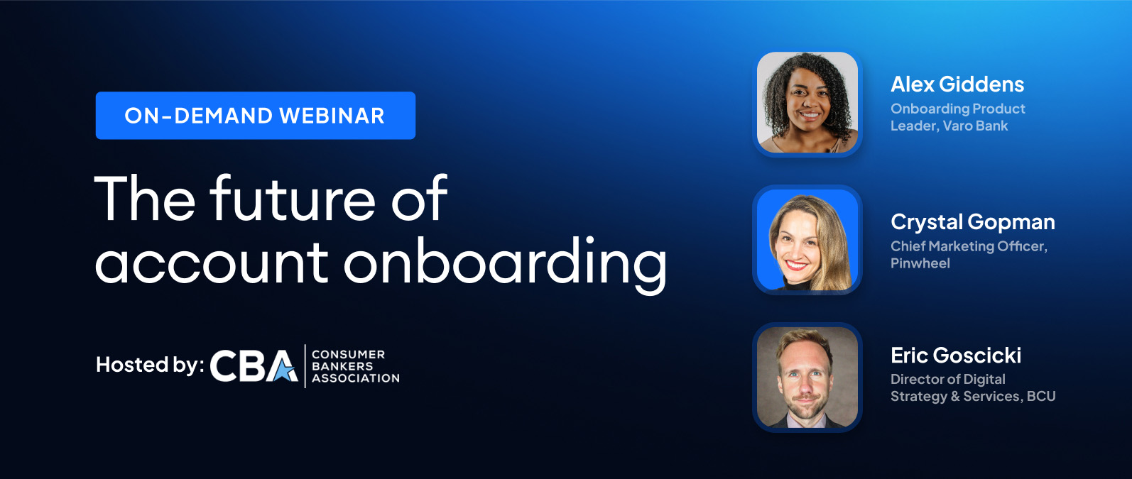 Future of account onboarding
