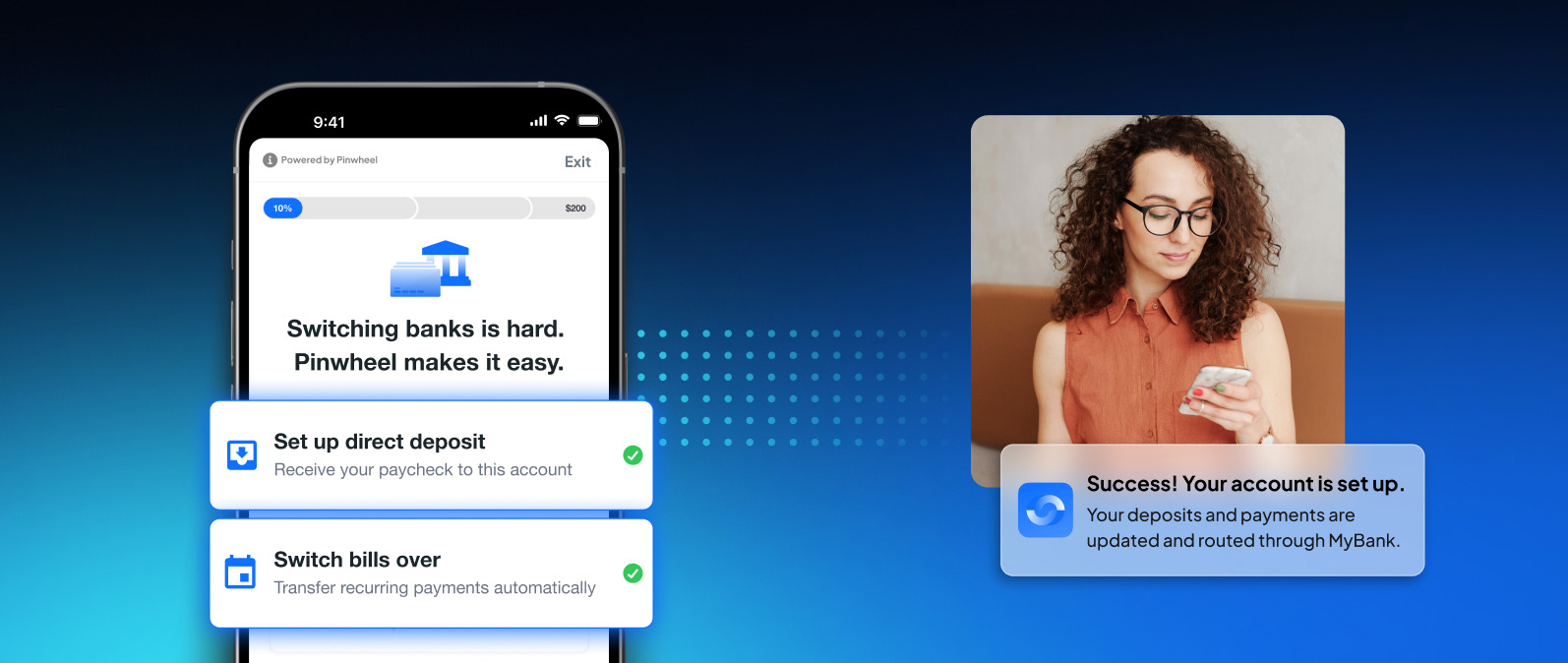 J.D. Power confirms ROI of bank account "Soft Switching"