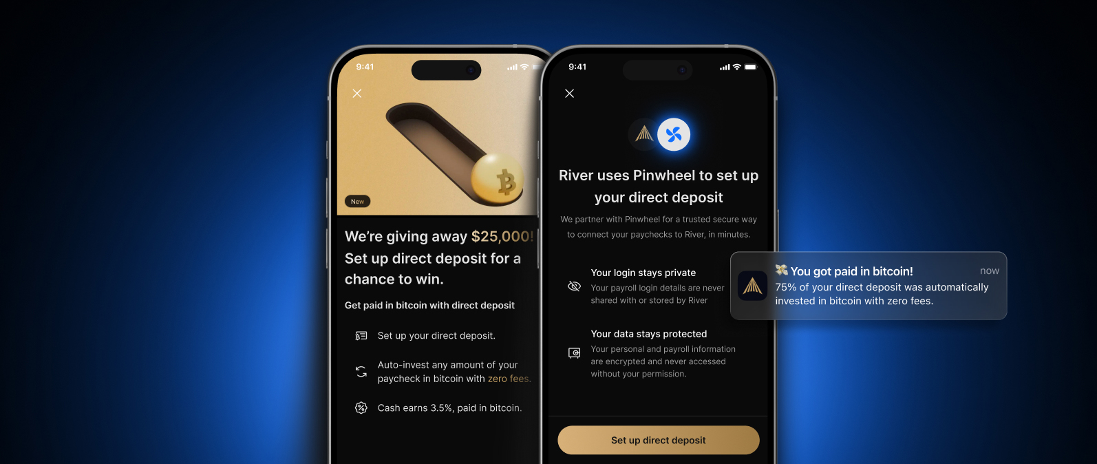 River launches direct deposit powered by Pinwheel Deposit Switch