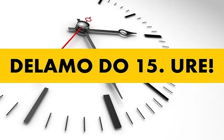 Nov zimski delovni čas poslovnih enot