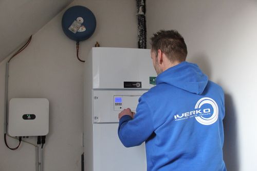 inregelen warmtepomp