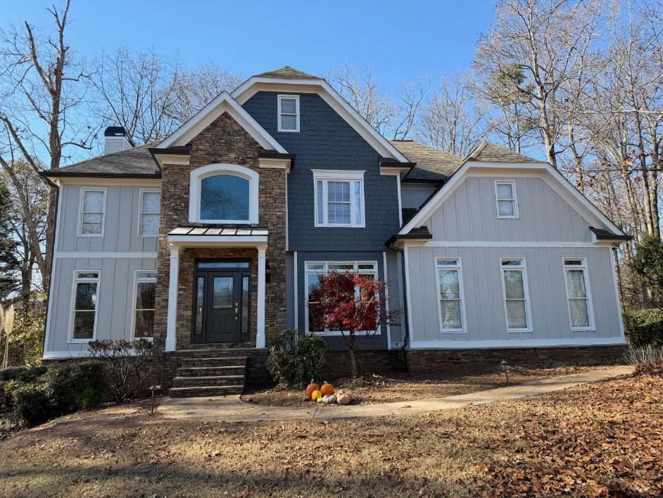 Complete Exterior Renovation with Siding & Painting - Alpharetta, GA