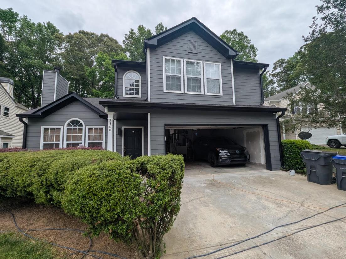 Sherwin Williams Exterior Painting and Siding Replacement - Lawrenceville, GA