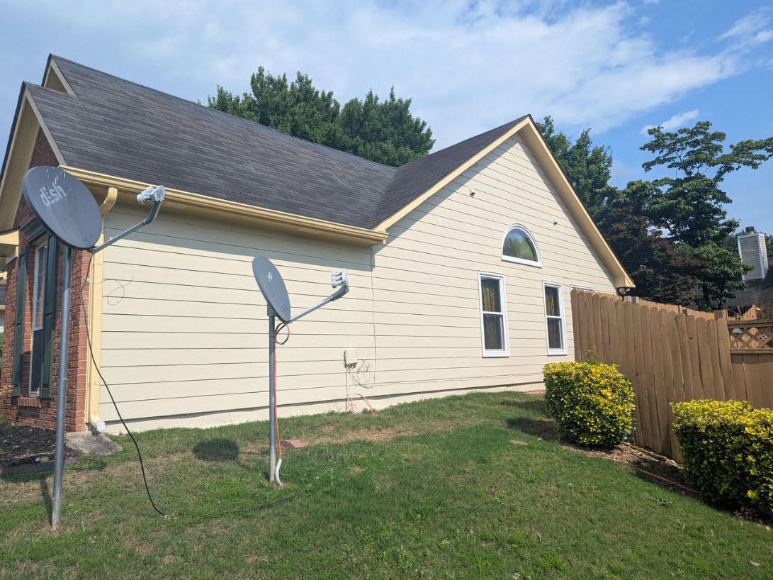 Fiber Cement Siding Repair & Paint Matching - Lawrenceville, GA