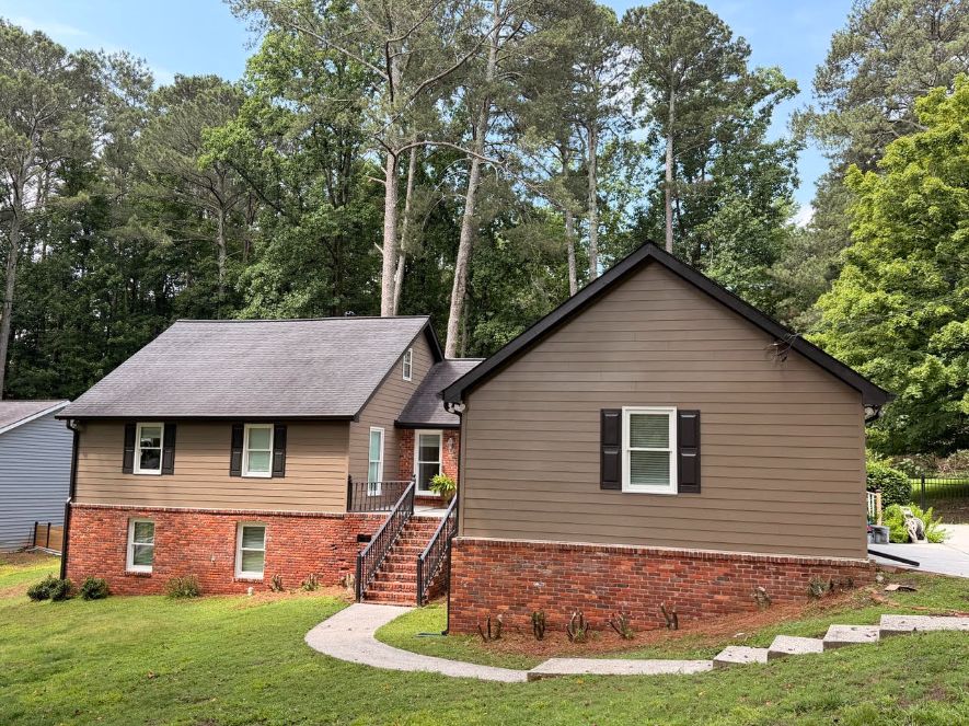 Lap Siding & Cellular PVC Window Installation - Peachtree Corners, GA