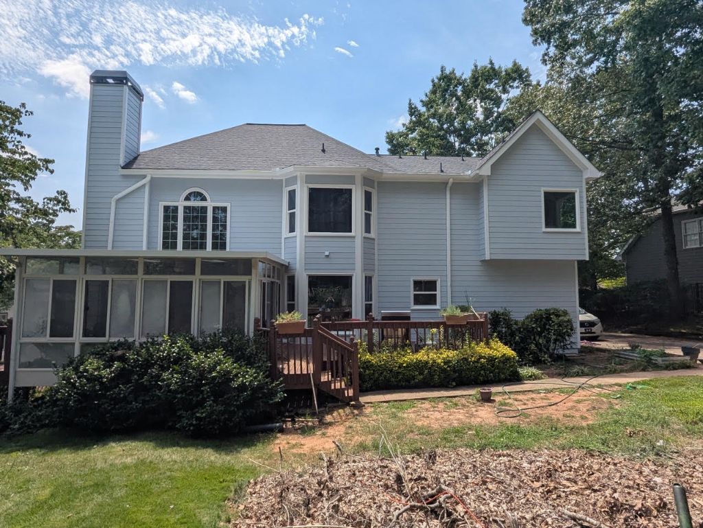 Hardie Cedarmill Siding and MI Window Replacement - Suwanee, GA
