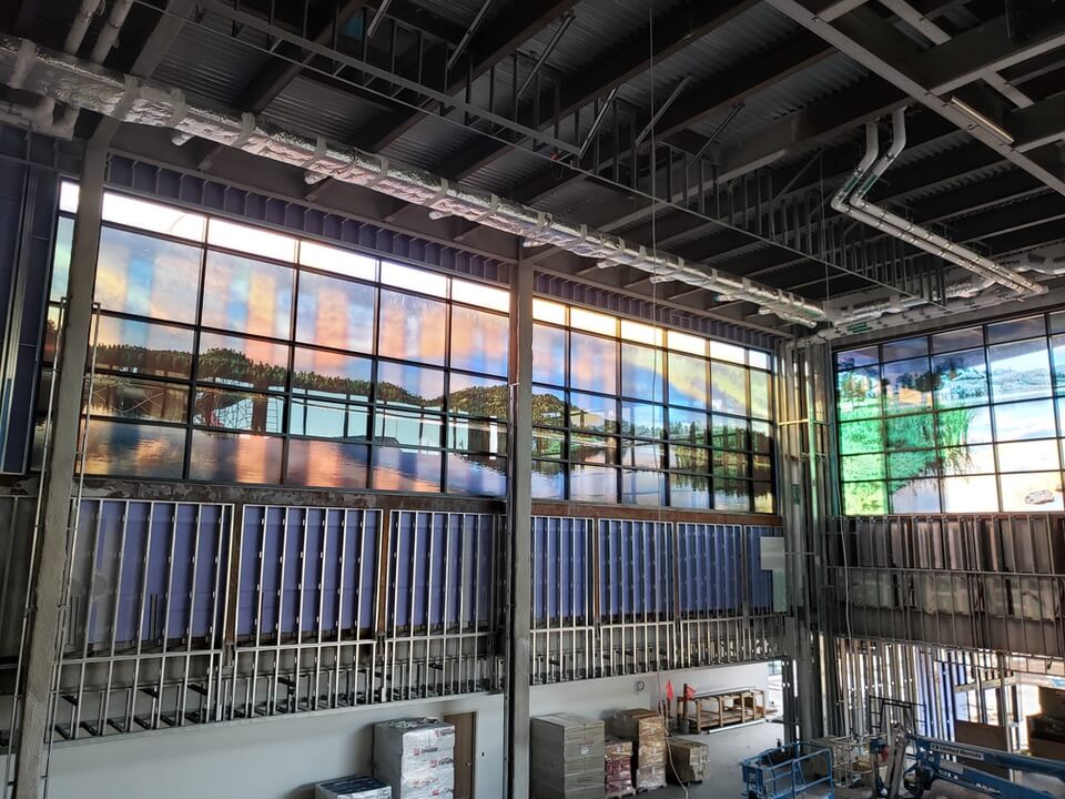 Metal stud framing