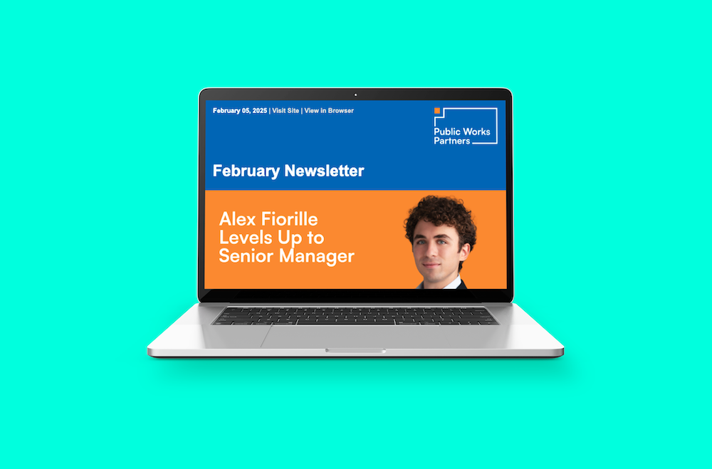 Public Works Partners' E-Newsletter Template