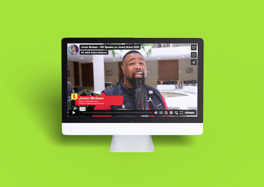 NCAAN: Video Testimonials for North Carolina AIDS Action Network