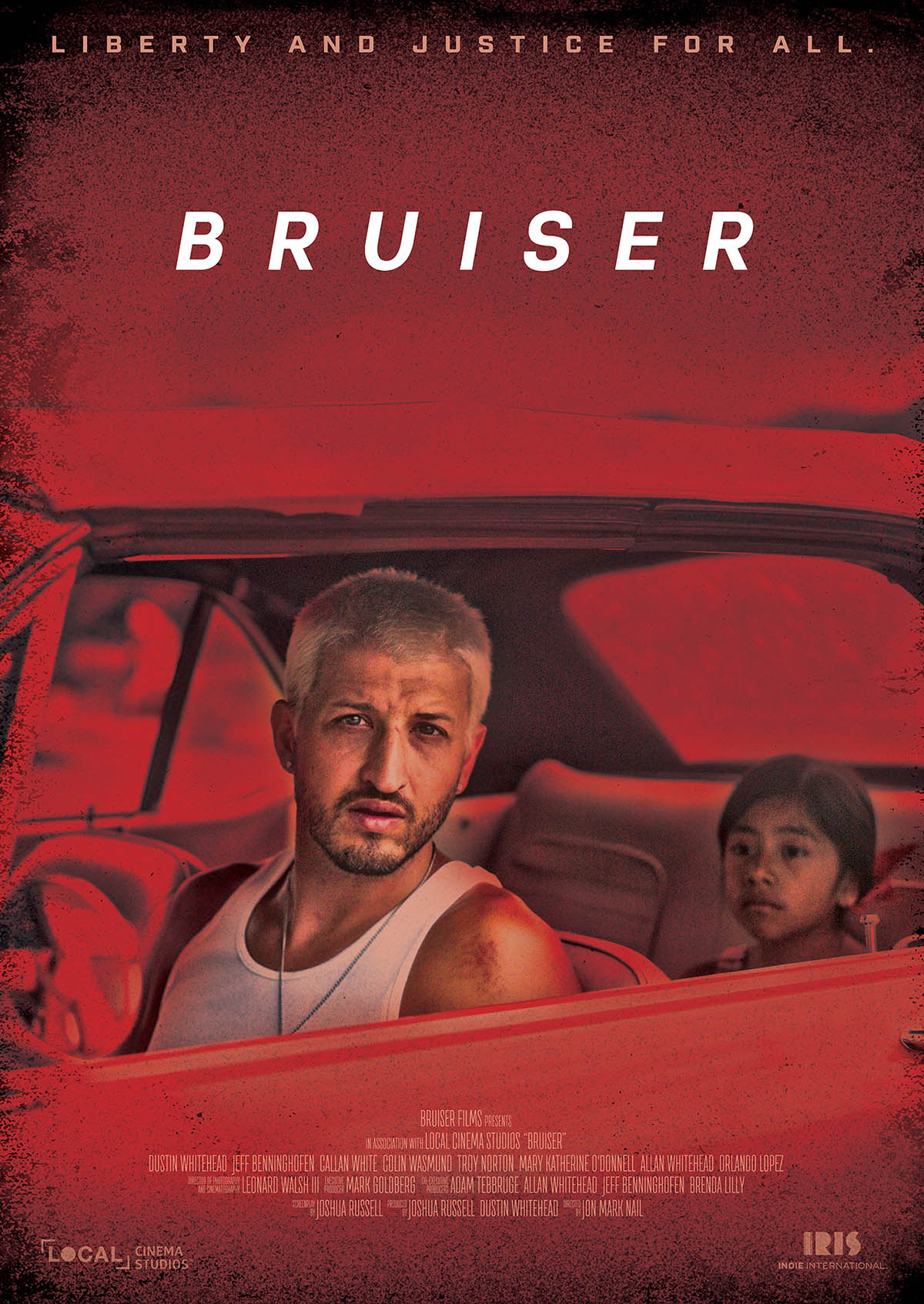 Bruiser key art poster for Local Cinema Studios