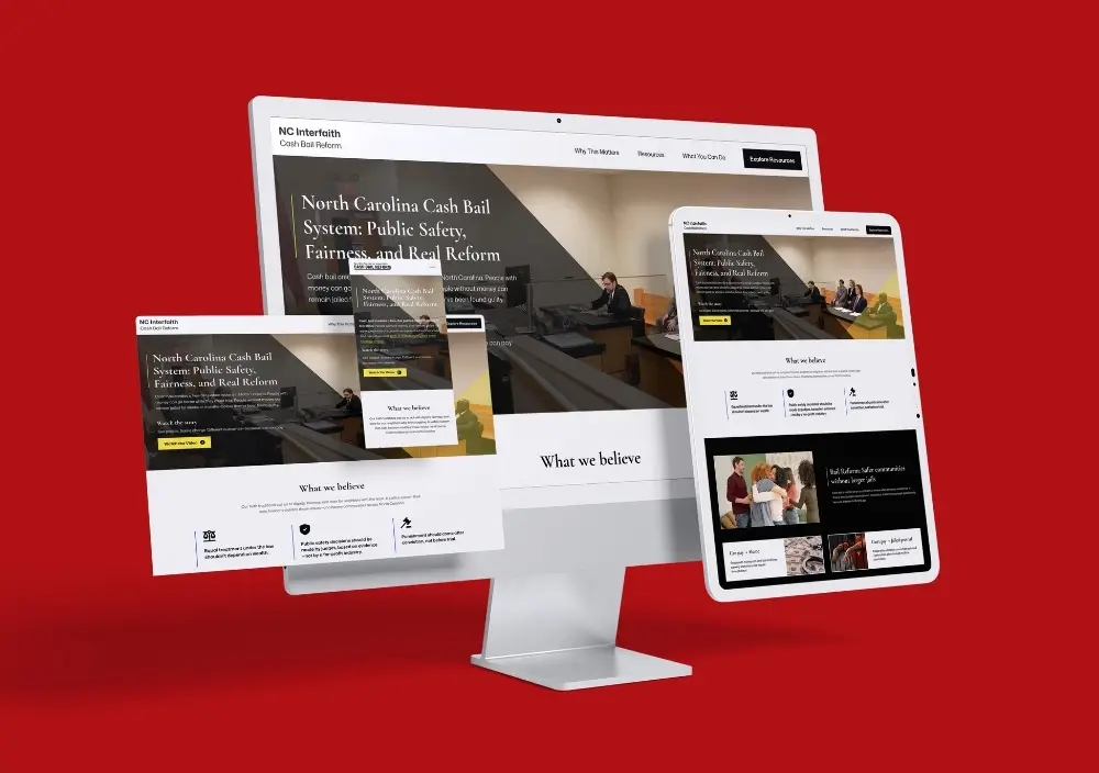 Coalition Advocacy Microsite