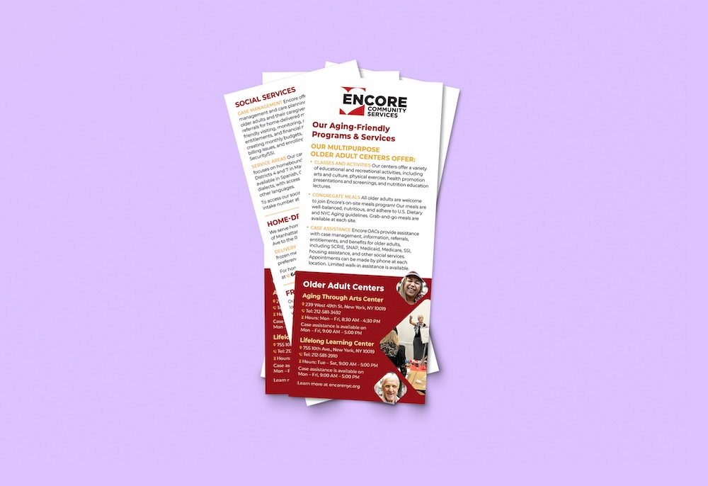 Age-Friendly Community Partnership Rack Card