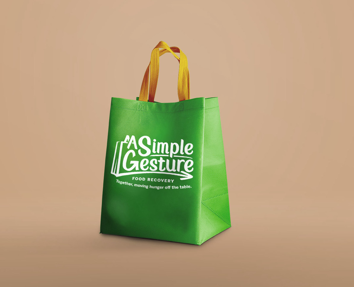 A Simple Gesture Brand Evolution — Leaning in on What You're Known For, the green shopping bag