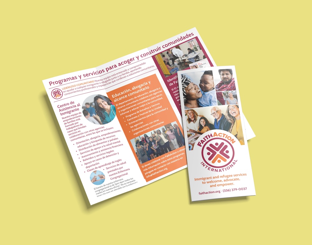 FAI Website + Brand Update for FaithAction — New Brand for a New Era of the Organization