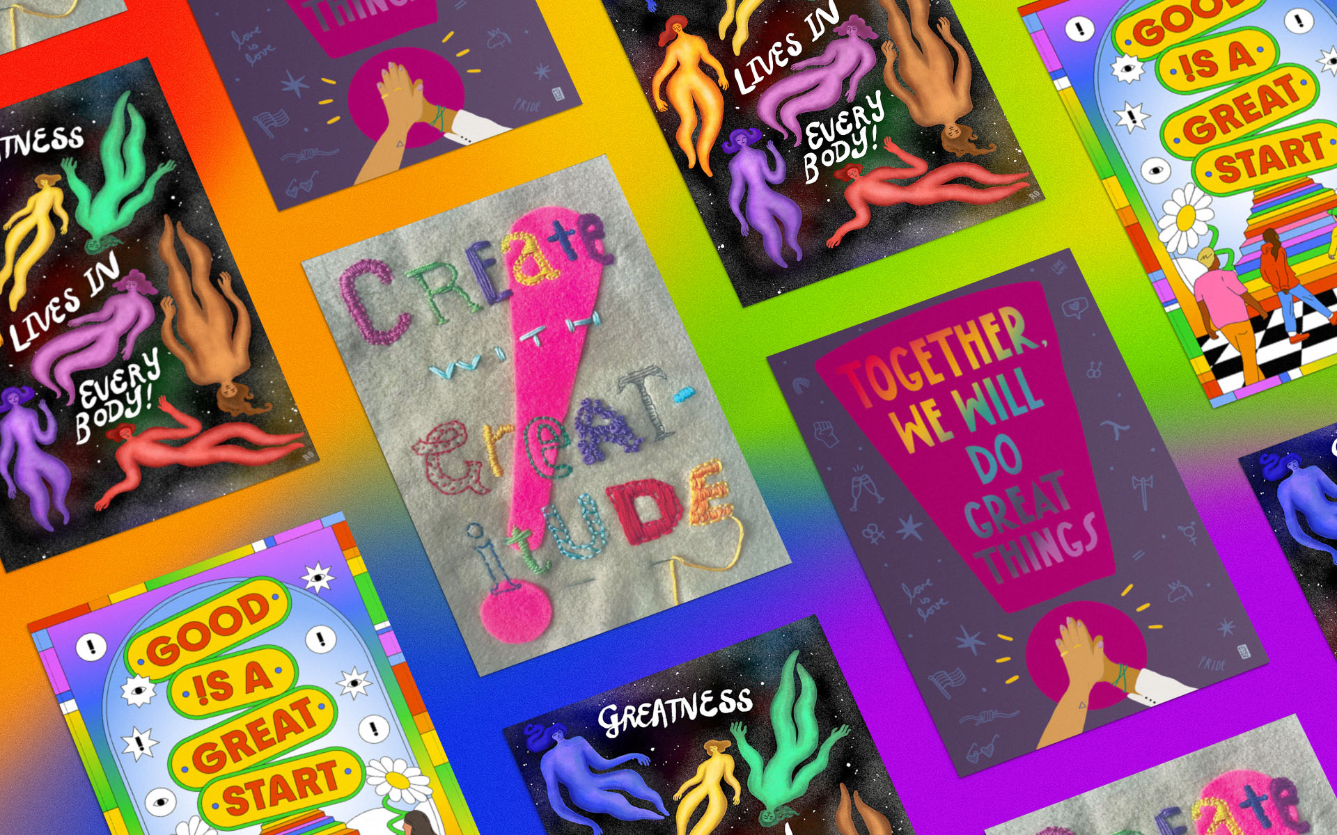 Celebrating Pride 2025: A Great Idea’s Illustration Series Celebrates Our Values Year-Round