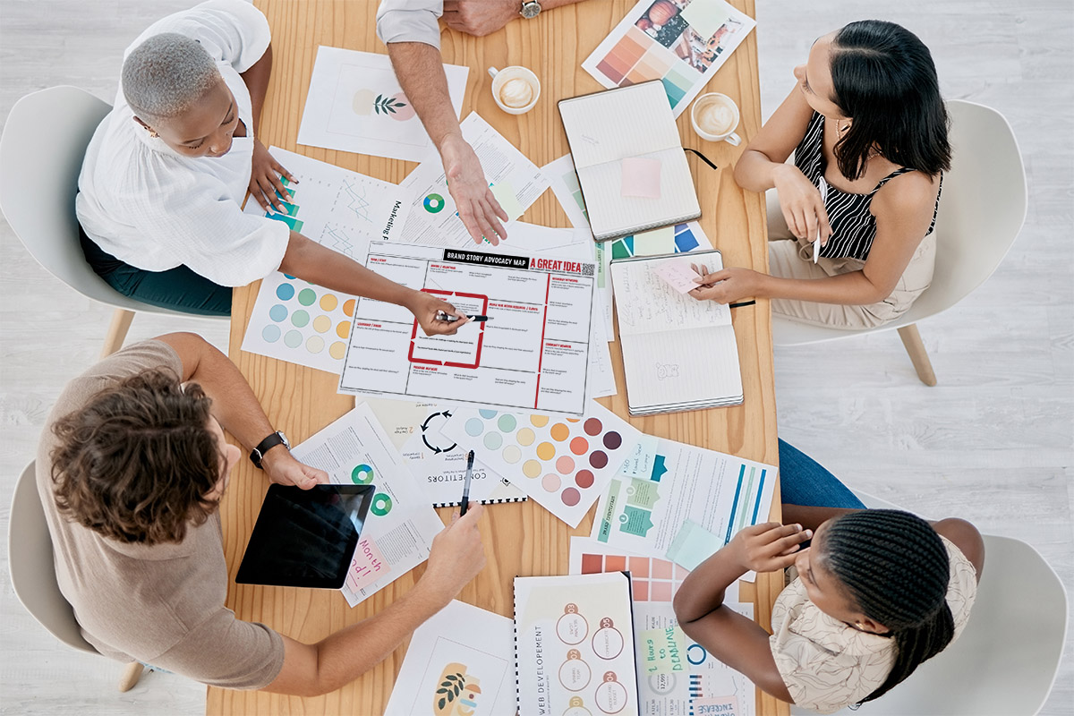 Brand Story Advocacy Map