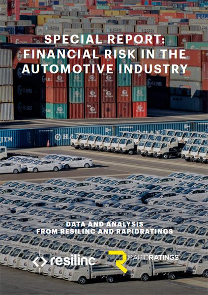 Cover page of the Resilinc and RapidRatings whitepaper