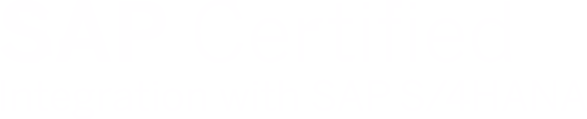 SAP certified integration with SAP S/4HANA