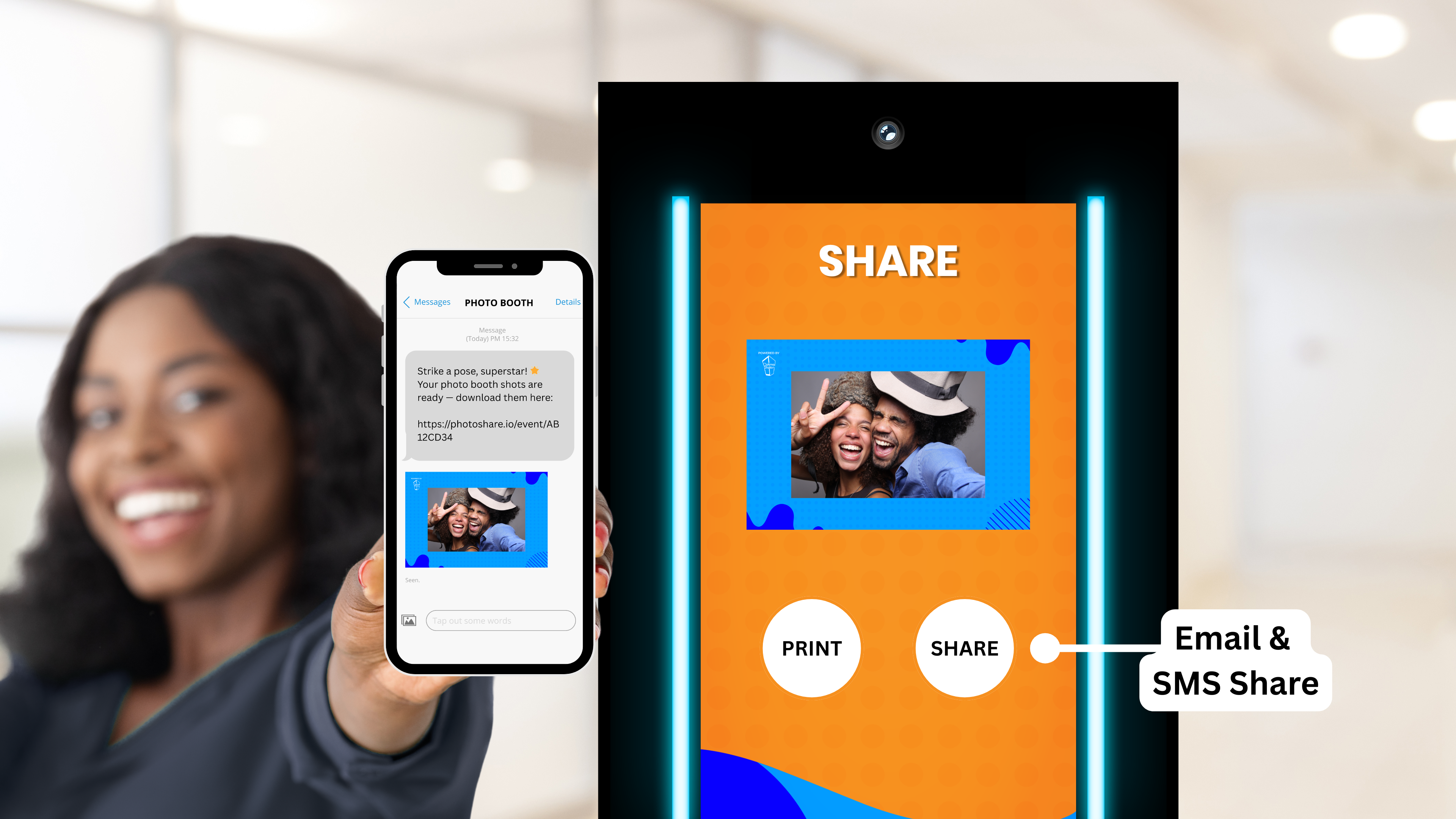 Email & SMS Share image