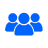 blue people icon
