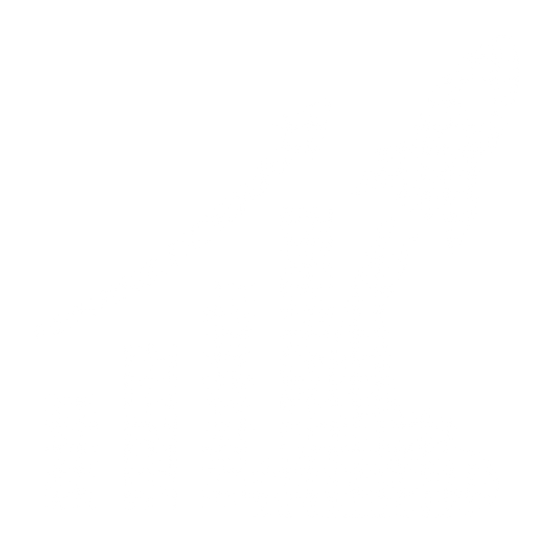 white growth chart icon