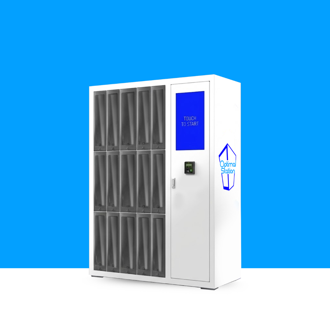 15 Bin Paddle Locker Configuration