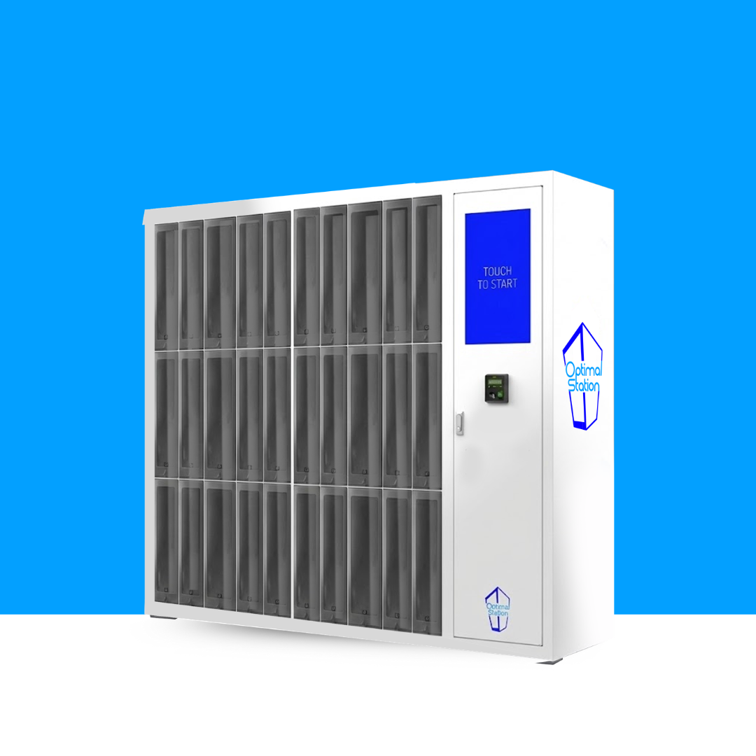 30 Bin Paddle Locker Configuration