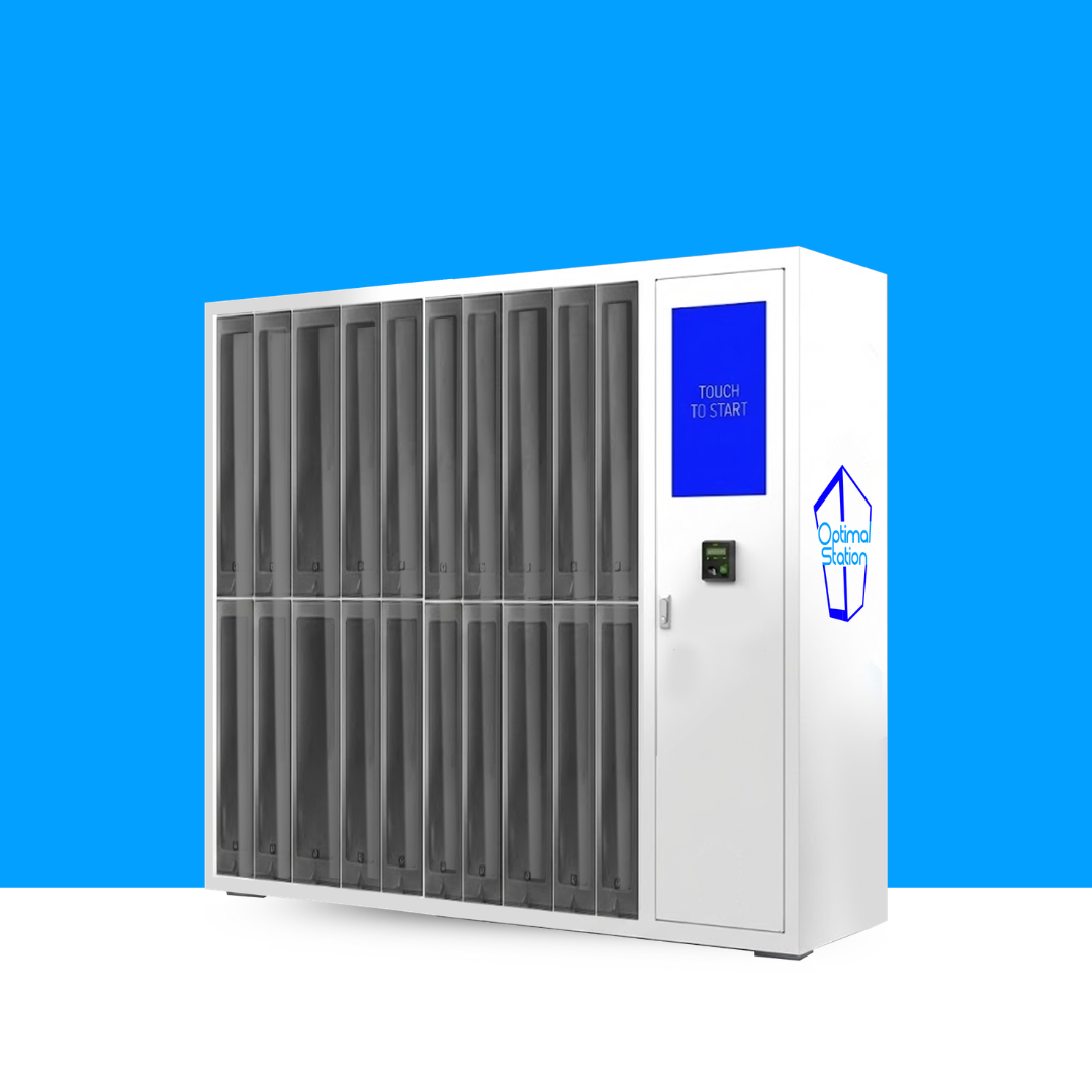 20 Bin Paddle Locker Configuration