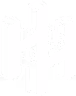 Three-dimensional white geometric abstract Hanan Brand Logo with interconnected rectangular columns.