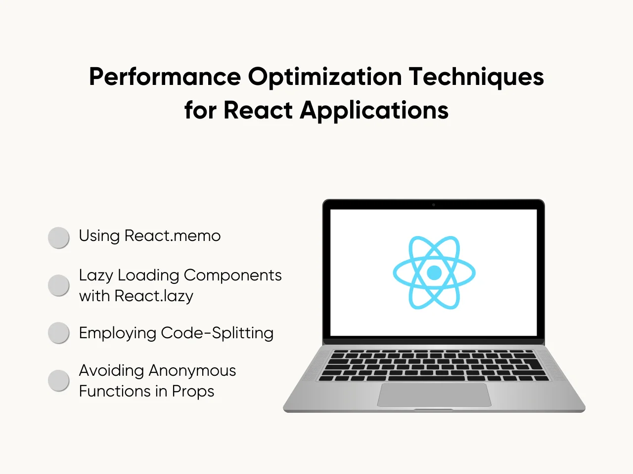 Performance Optimization Techniques for React Applications