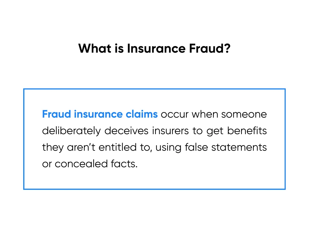 What is Insurance Fraud
